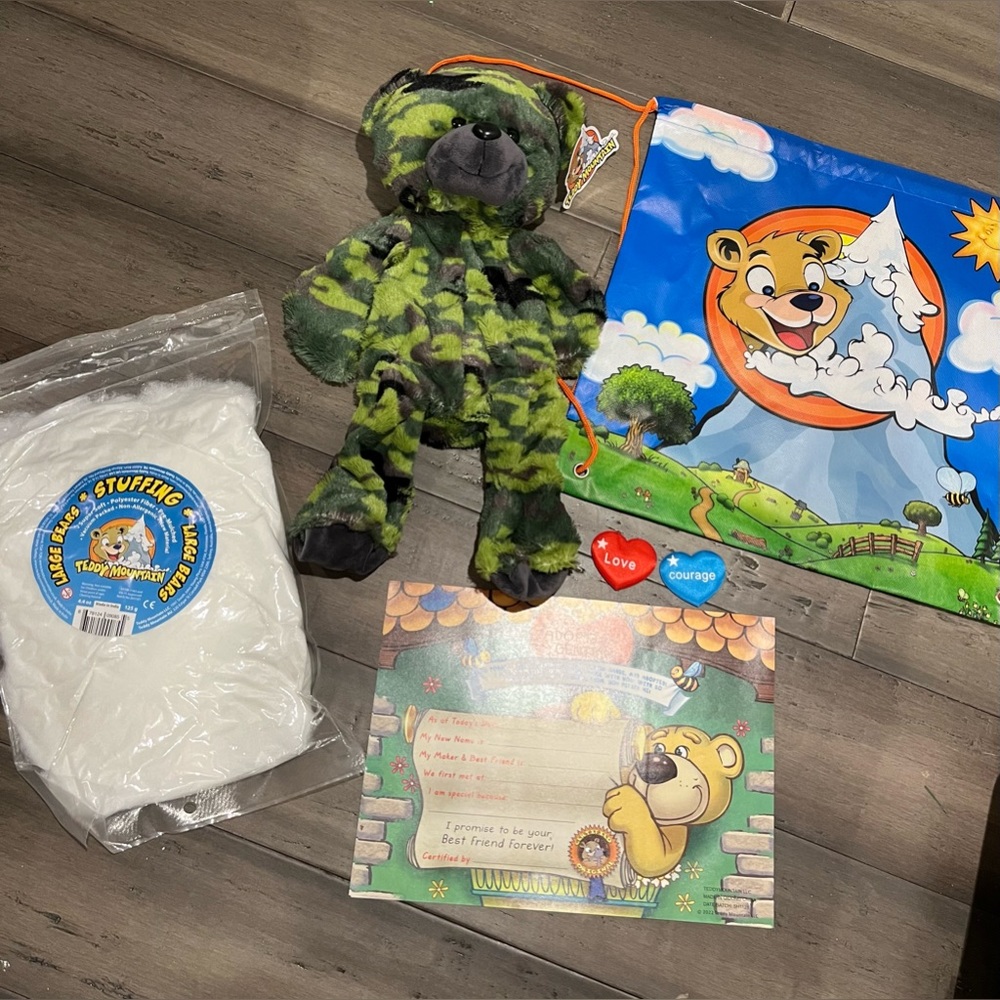 NWT - DIY - Build Your Own Bear - No Sewing Required